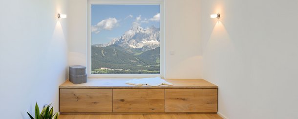 Gaulhofer Naturline 78 ist Österreichs meistverkauftes Holzfenster.