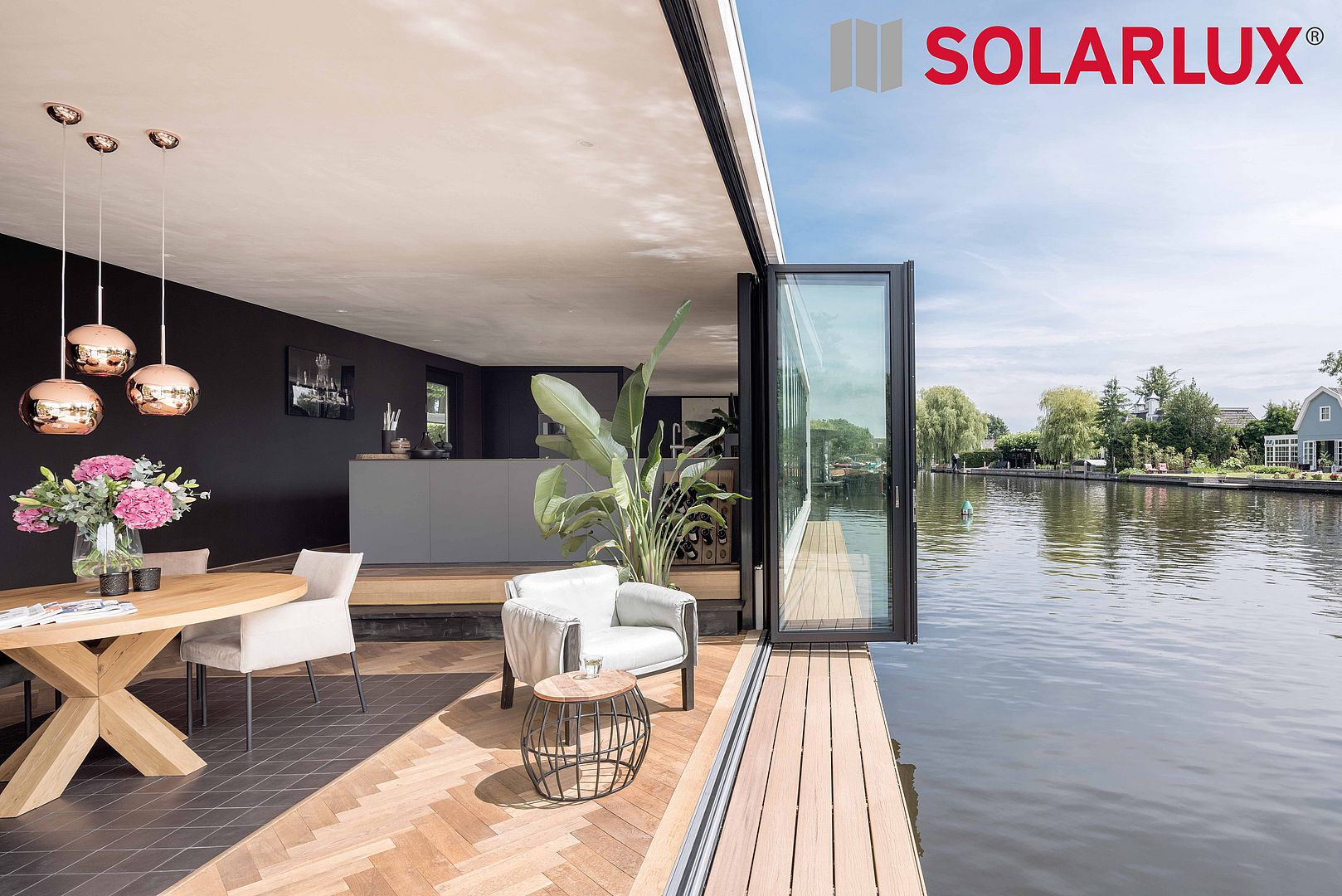 © Solarlux NATUR ZUHAUSE - Glas-Faltwände.